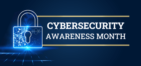 Cybersecurity Awareness Month graphic