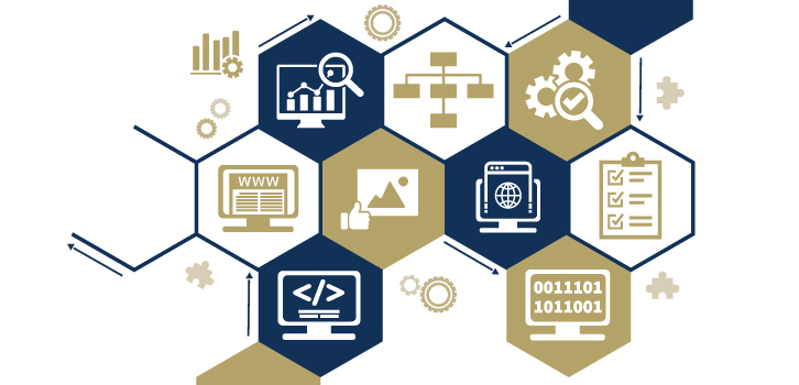 Web Presence Icons - Computers, Checklist, Gears, Web Icons
