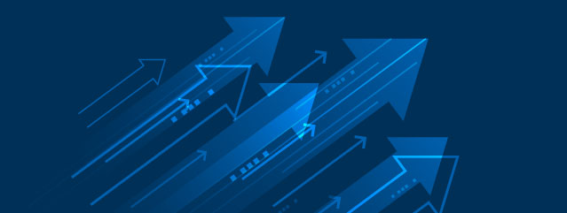 Blue arrows pointing to the right