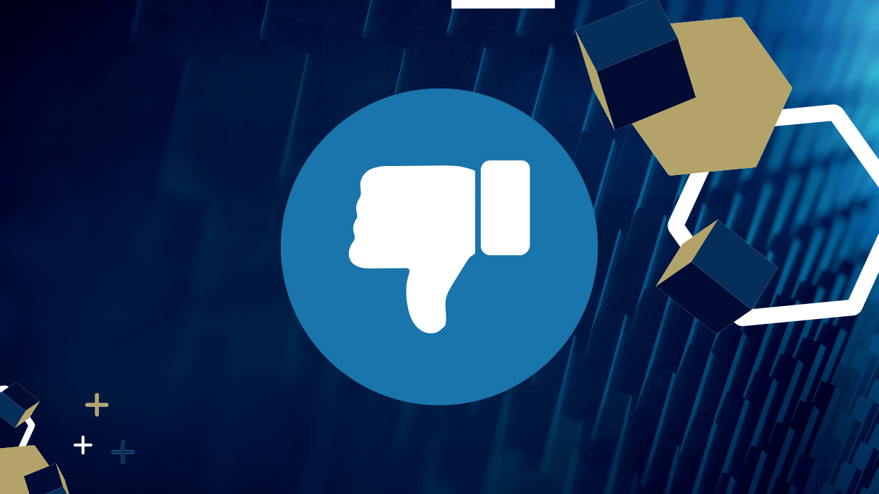 DON'T thumbs down graphic