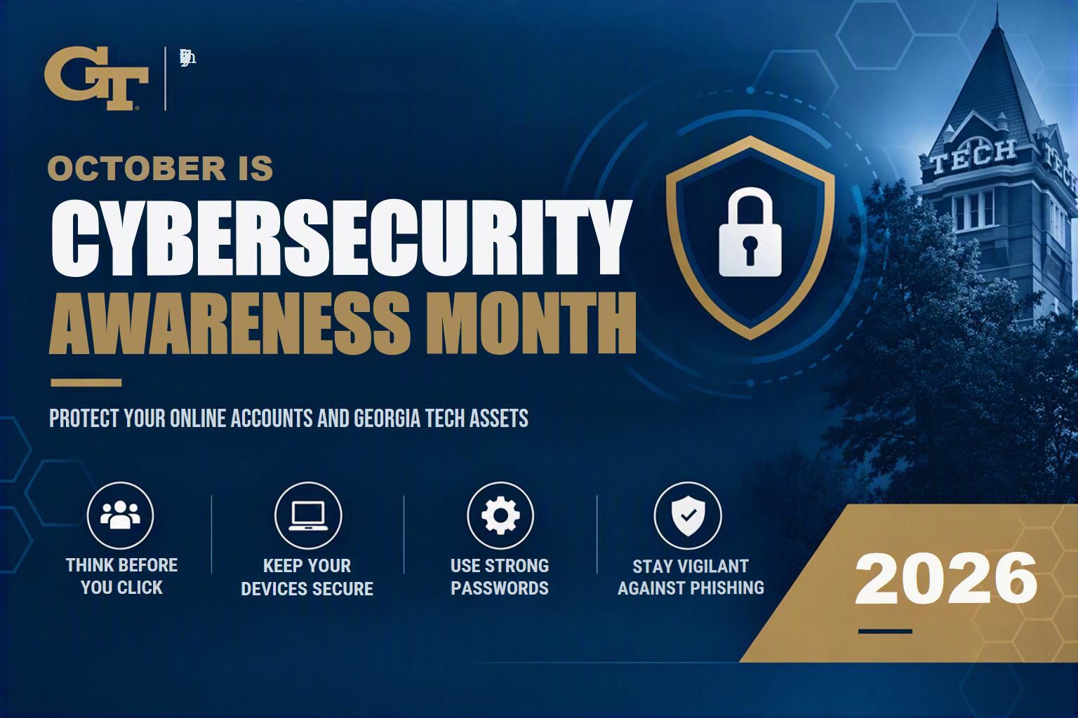 Cybersecurity Awareness Month 2026 graphic